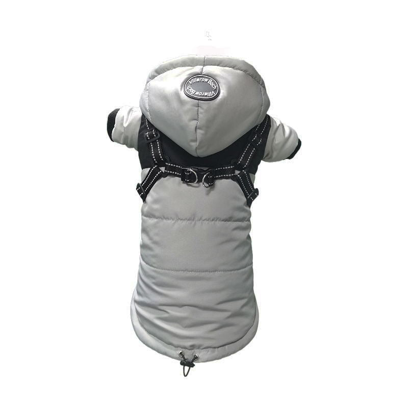 Veste - manteau épaisse et chaude pour chiens et chats avec capuche