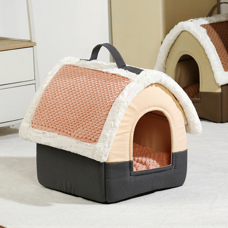 Maison - niche pliable pour chiens et chats