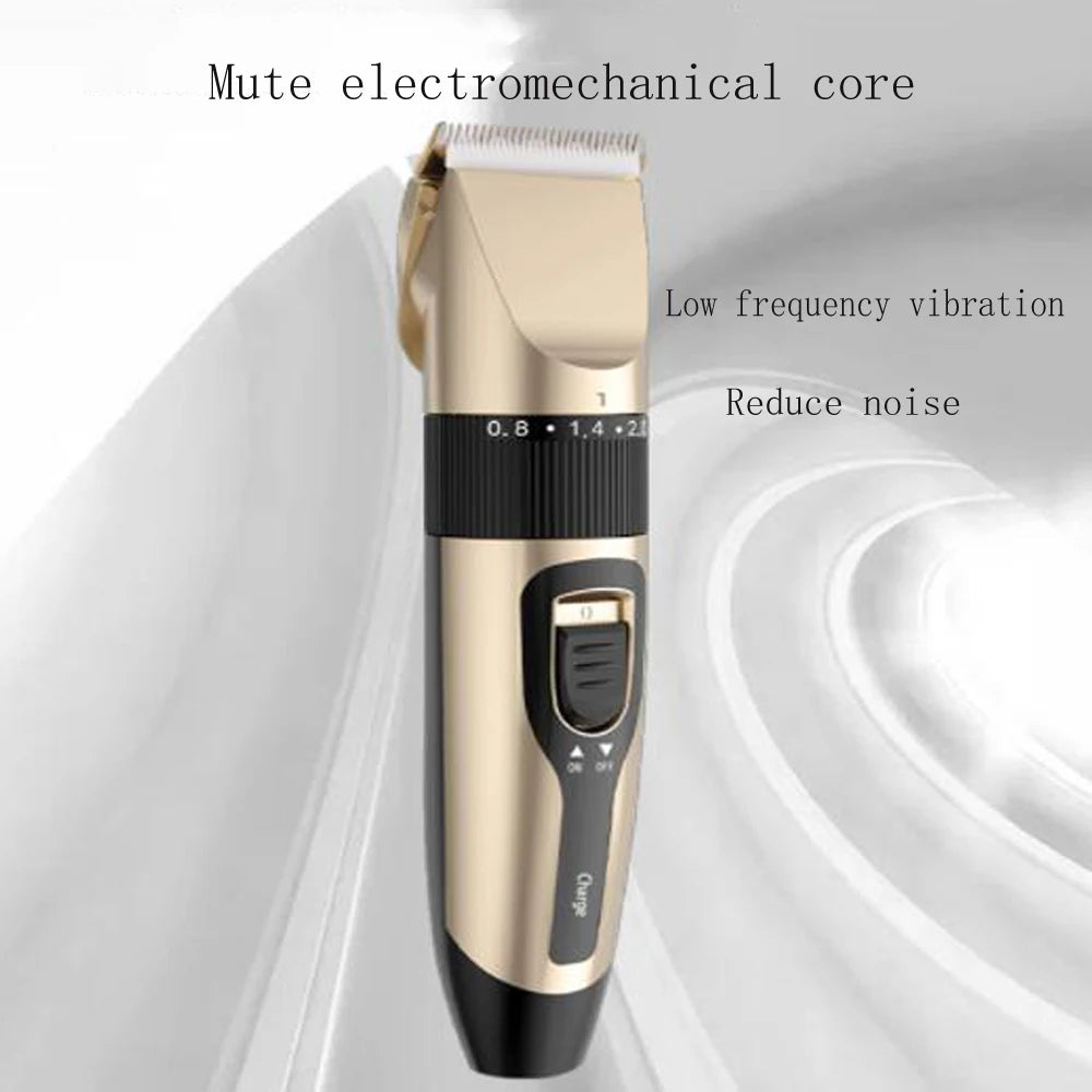 Tondeuse à cheveux et poils pour chien rechargeable avec écran d'affichage