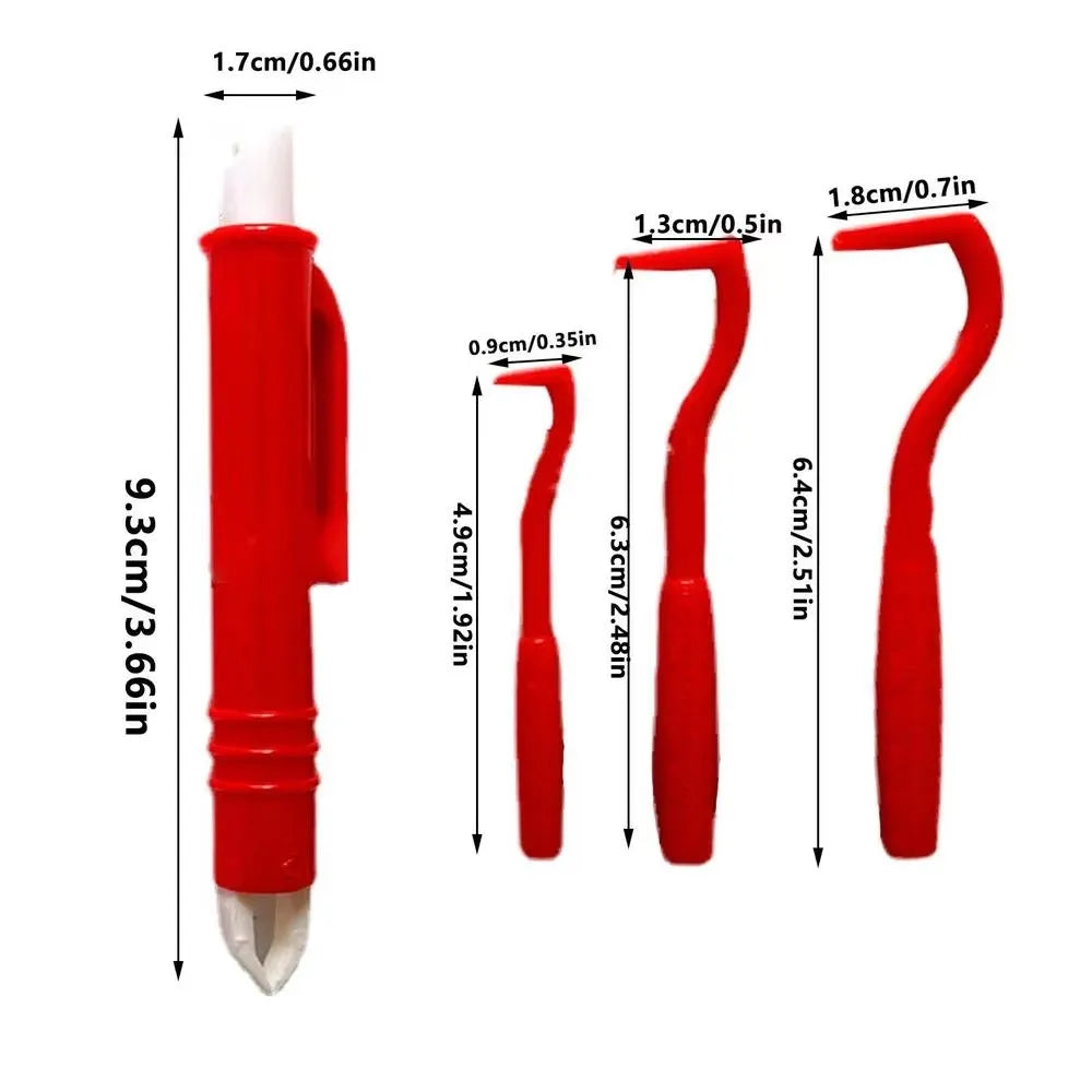 Kit de 4 outils pour retirer les puces et tiques des animaux de compagnie : pince à épiler, pince à épiler anti-acariens et anti-puces pour chiens, pince à épiler anti-puces et anti-tiques