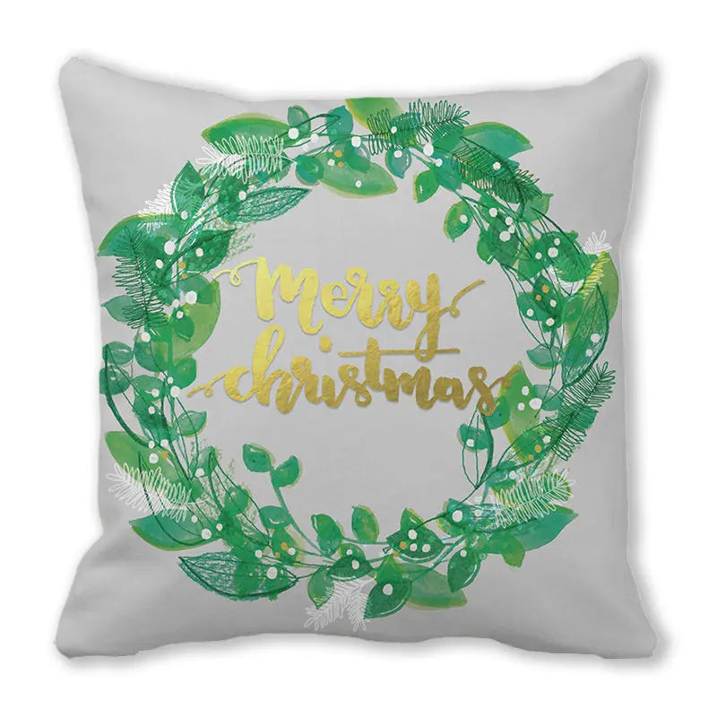 Housses de coussin imprimé en peluche