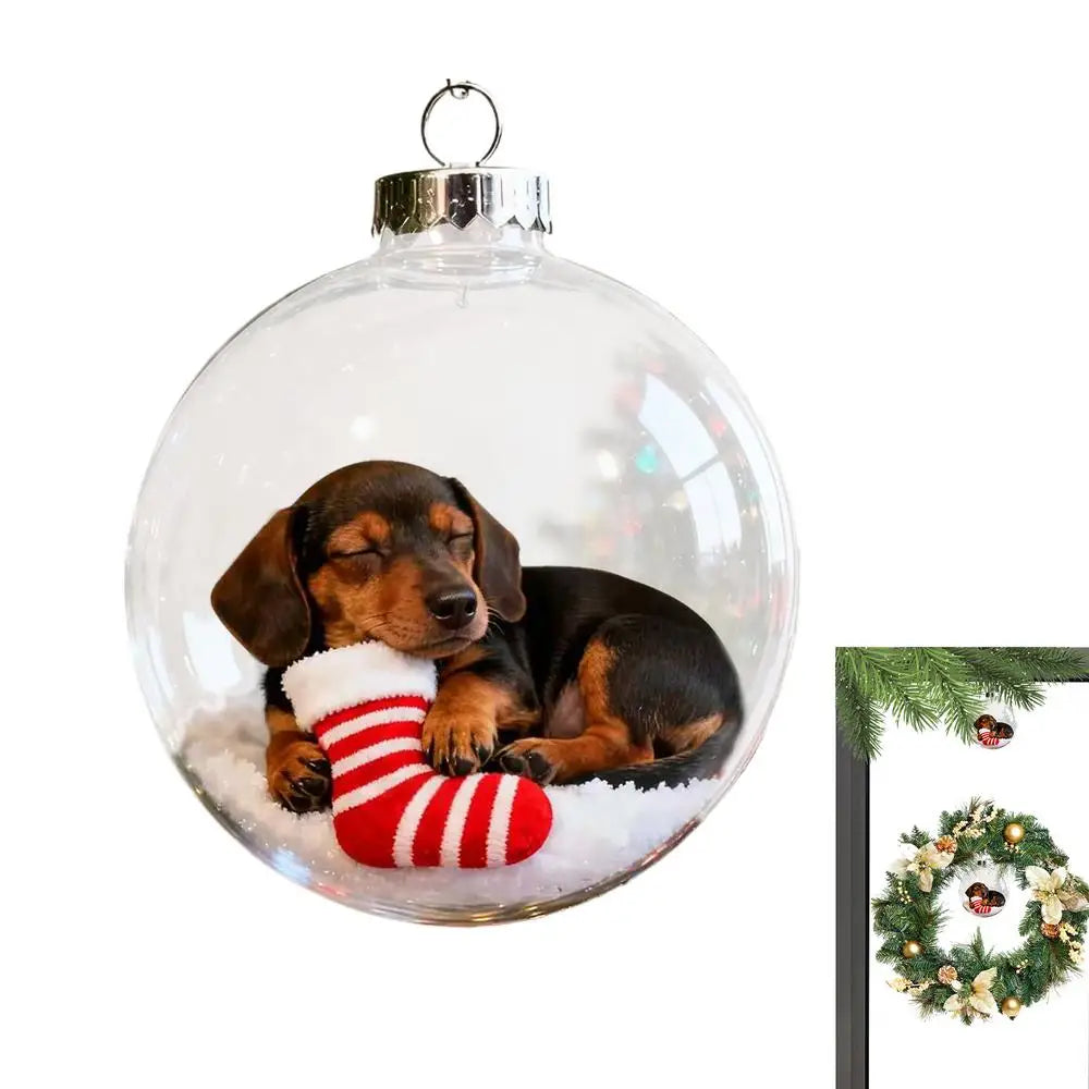 Décorations de Noël pour sapin, boules transparentes incassables à suspendre, décorations pour sapin, vitrine de chambre ou de centre commercial