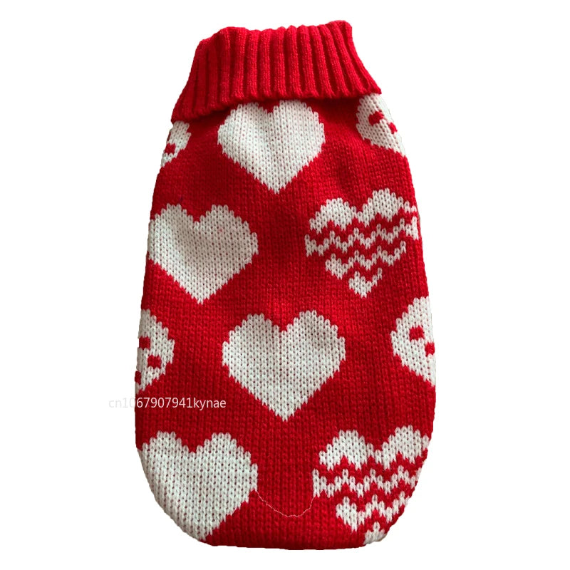 Vêtements chauds de Noël pour chiens et chats