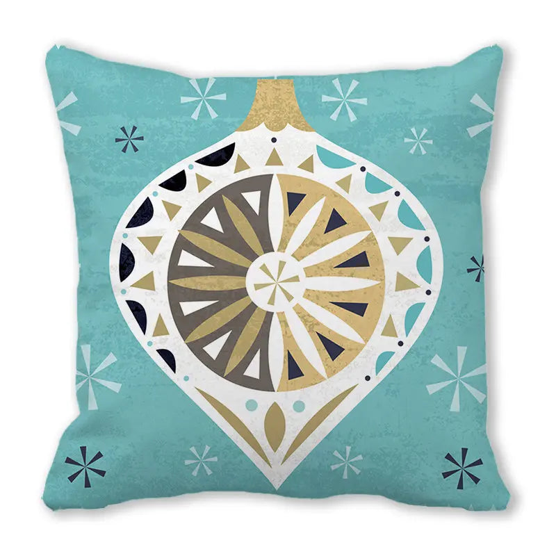 Housses de coussin imprimé en peluche