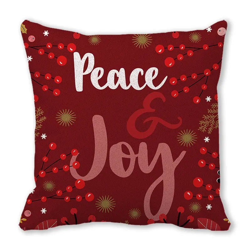 Housses de coussin imprimé en peluche