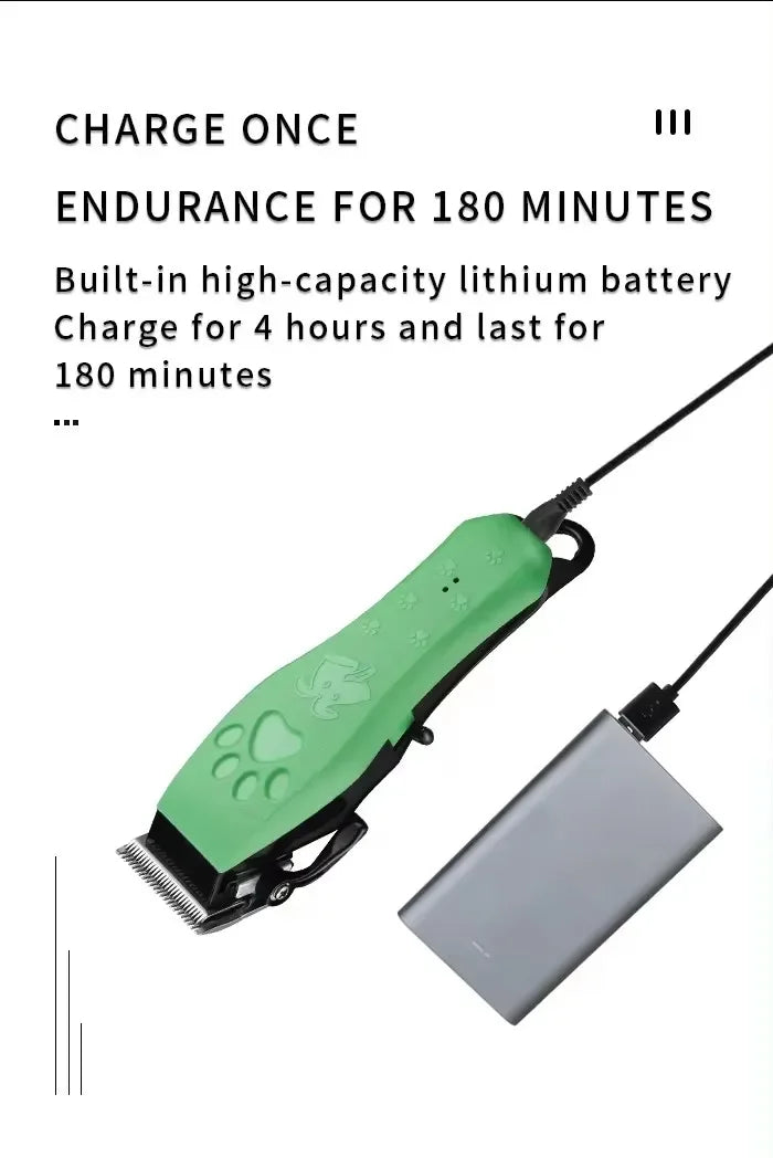 Tondeuse rechargeable pour chien