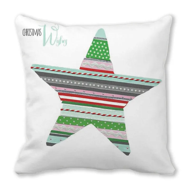 Housses de coussin imprimé en peluche