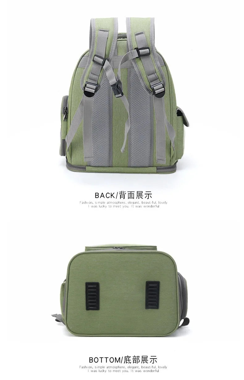 Sac à dos transparent pour animaux de compagnie, accessoire idéal pour chat, sac à bandoulière pour animaux de compagnie en extérieur