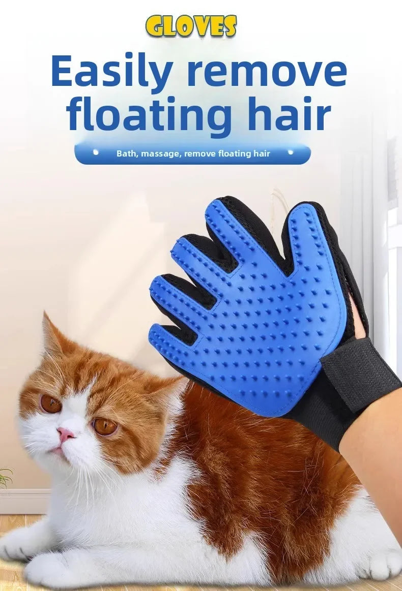 Gant de toilettage pour chien