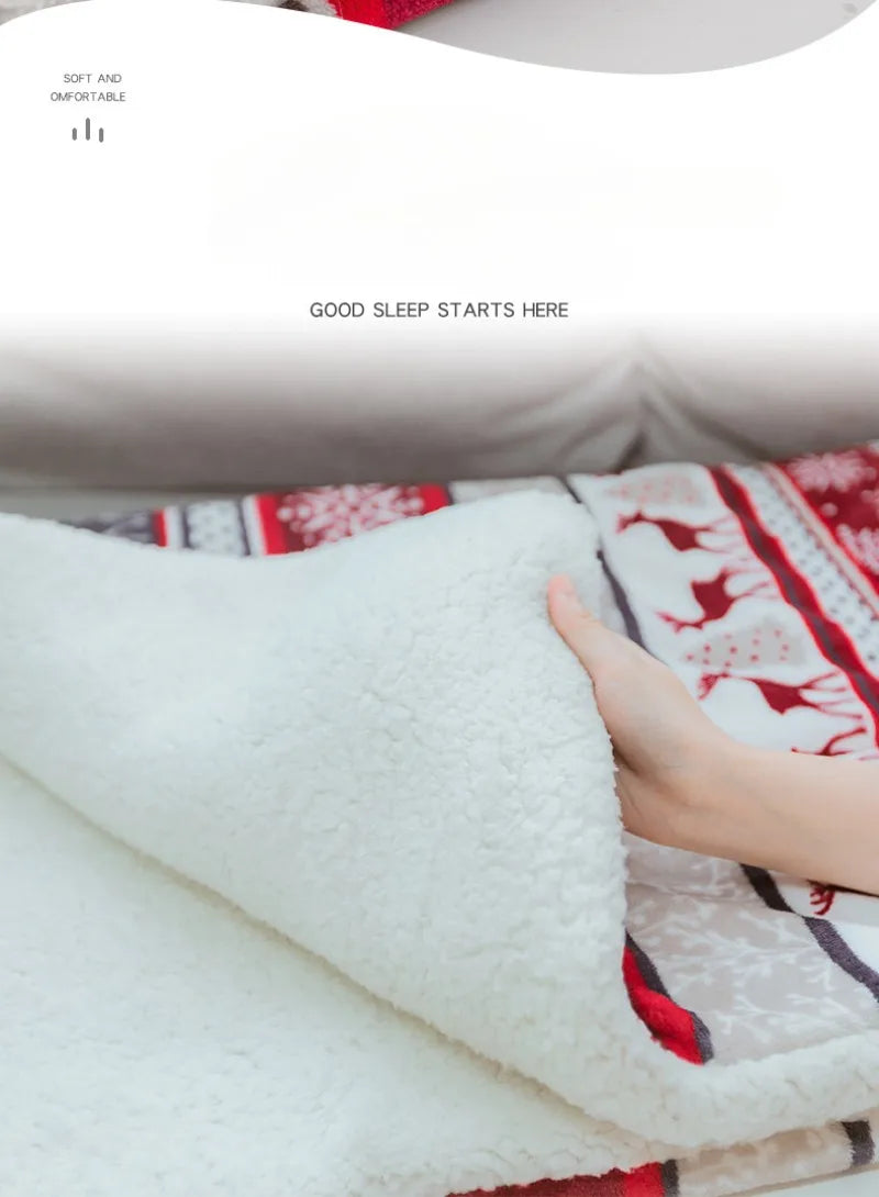 Tapis, couverture de Noel pour chien, couverture imprimé