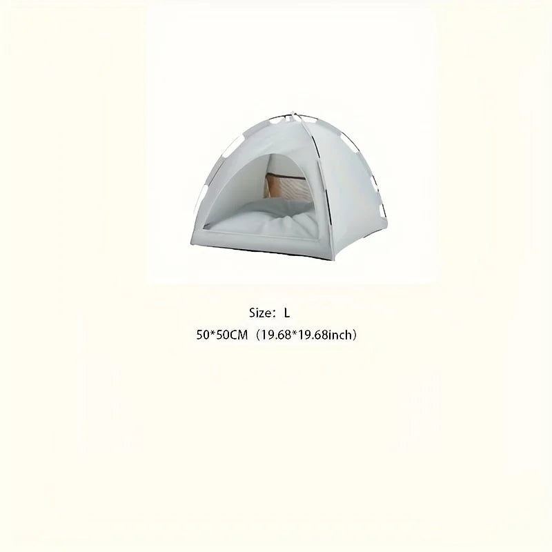 Tente confortable pour animaux de compagnie, adaptée aux chats et aux chiens