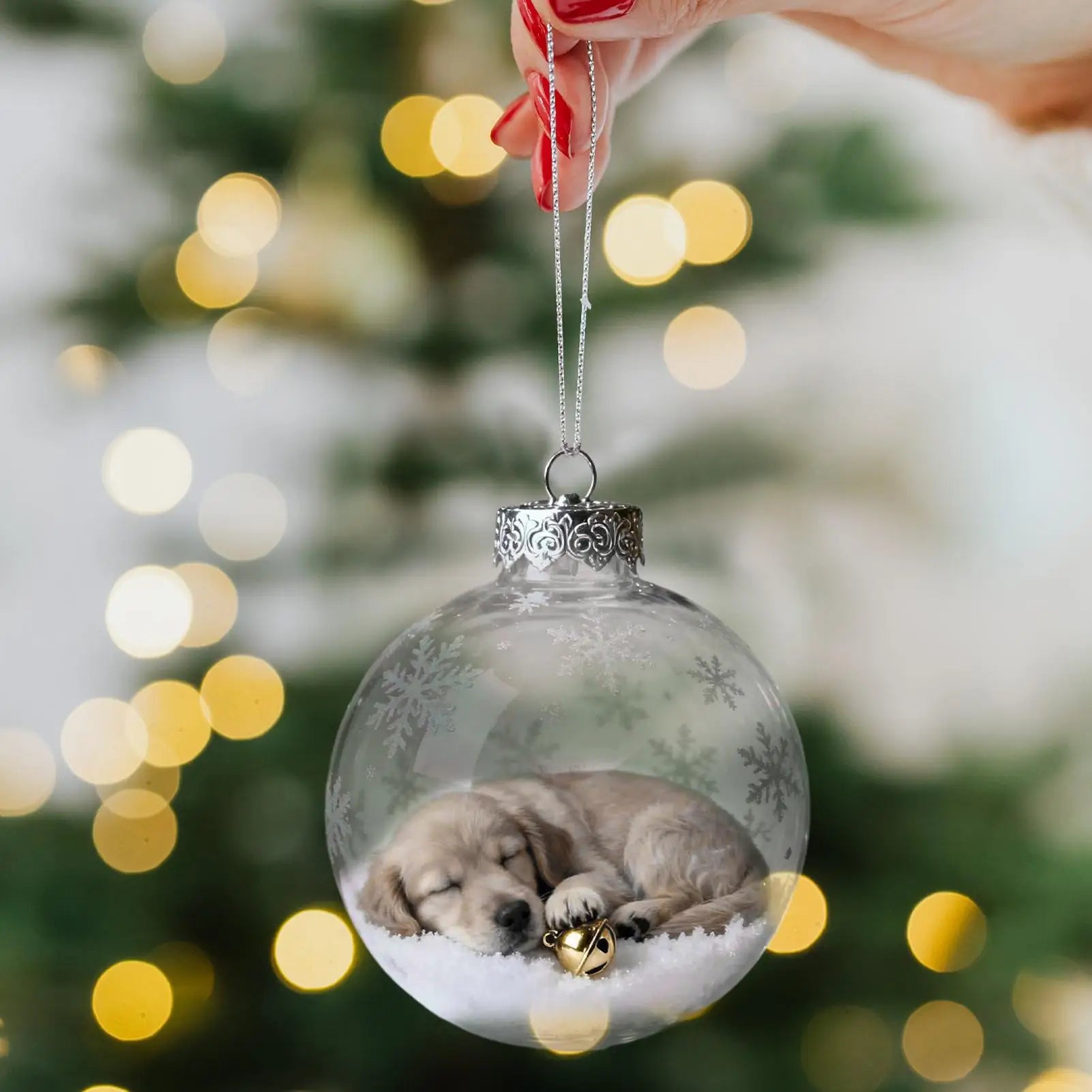 Décorations de Noël pour sapin, boules transparentes incassables à suspendre, décorations pour sapin, vitrine de chambre ou de centre commercial