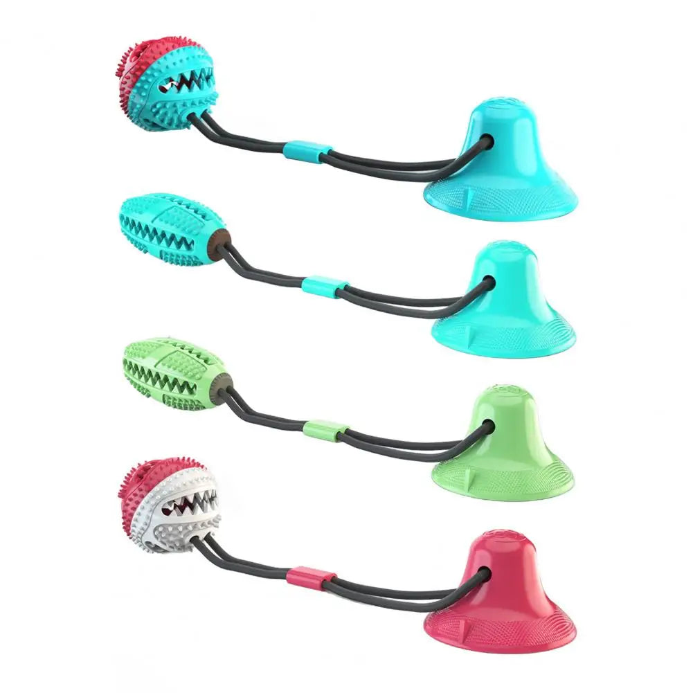 Jouets à mâcher pour chien, jouet interactif à ventouse pour chien, jouet distributeur de friandises