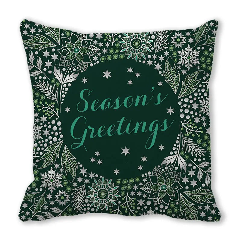 Housses de coussin imprimé en peluche