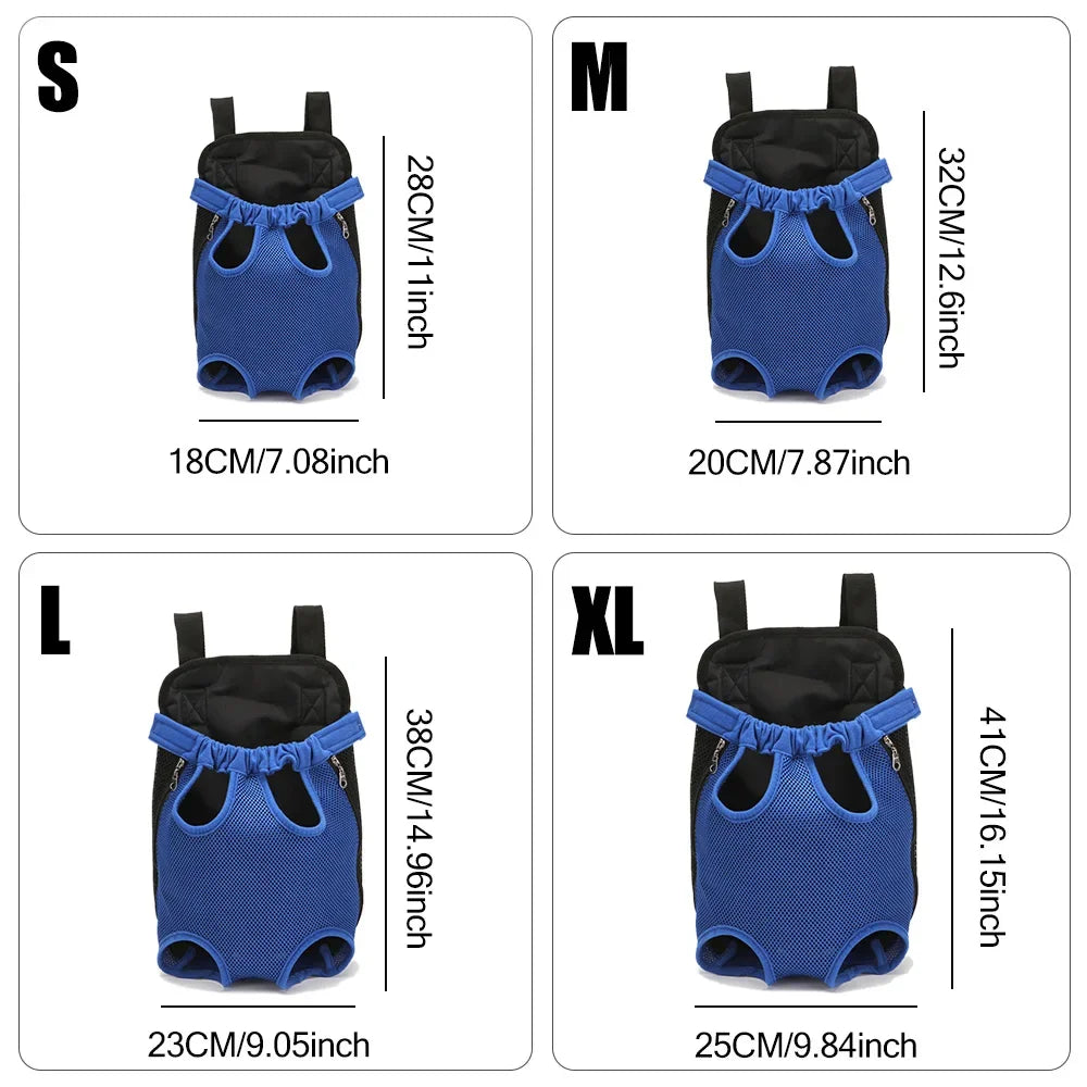 Sac à dos de transport pour chien - respirant