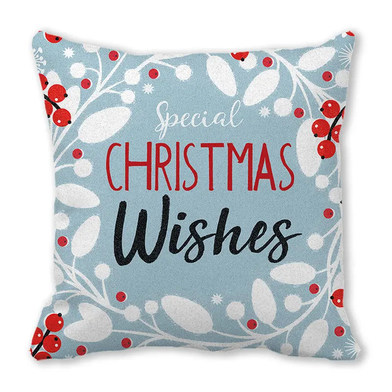 Housses de coussin imprimé en peluche