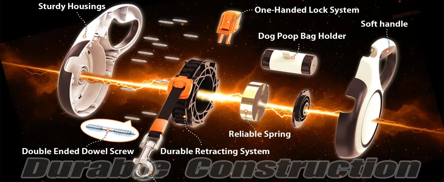 Laisse complète 5m et 8m