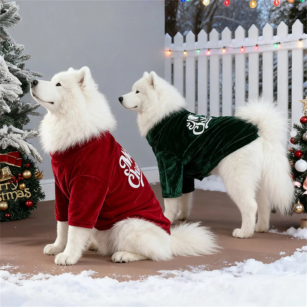 Vêtements chauds de Noël pour chiens