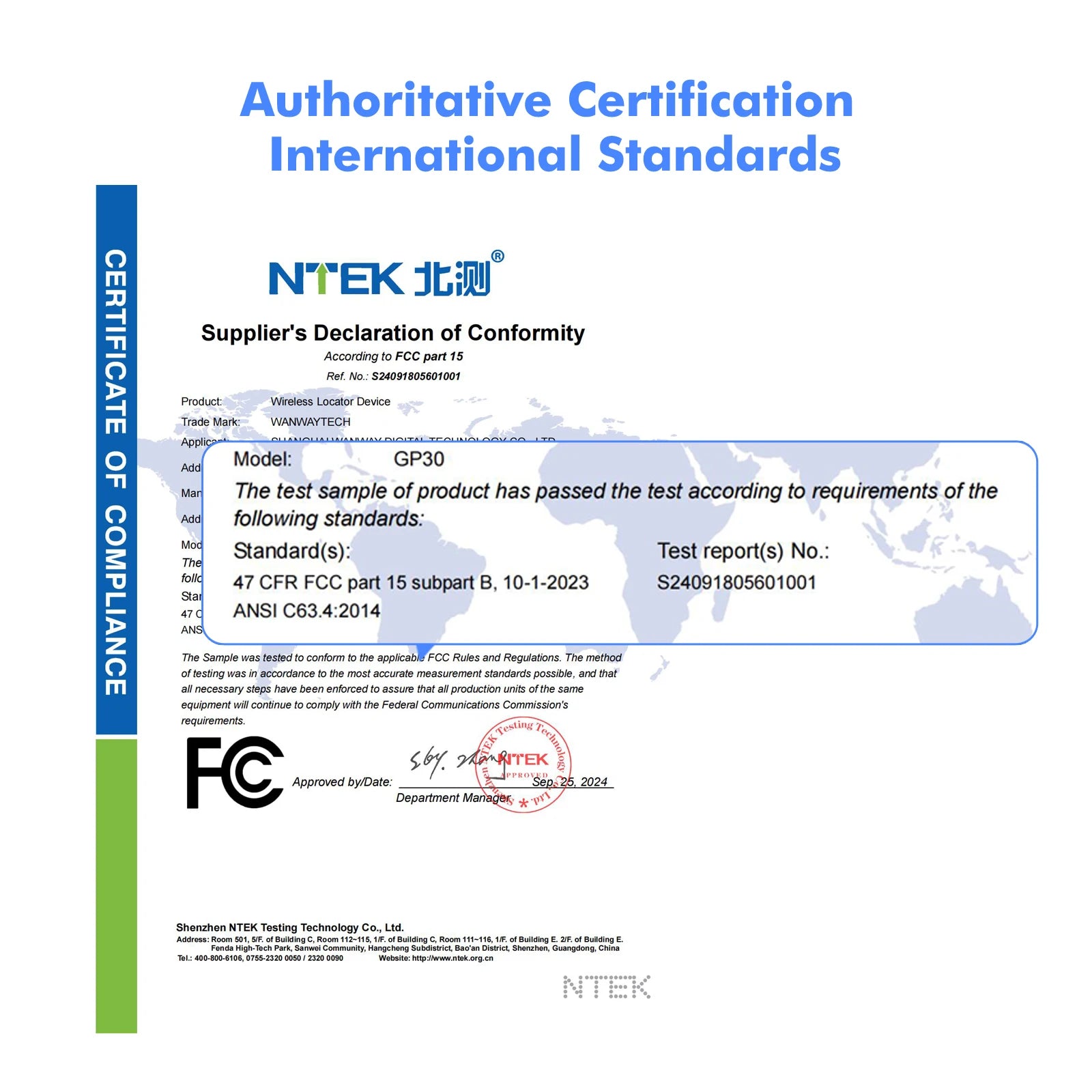 ‌Traceur GPS 4G pour chiens et chats - Localisateur intelligent étanche avec application, suivi en direct