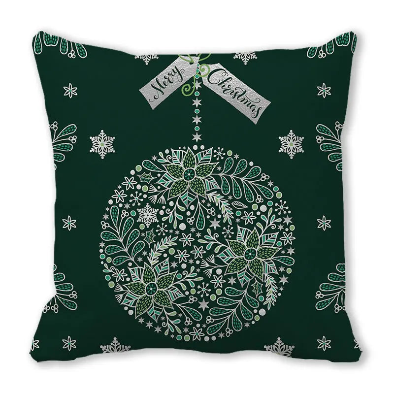 Housses de coussin imprimé en peluche