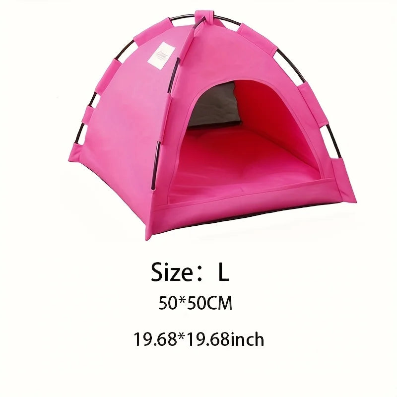 Tente confortable pour animaux de compagnie, adaptée aux chats et aux chiens