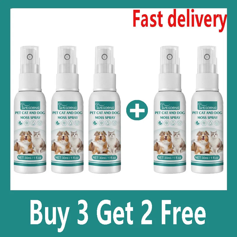 Spray anti-puces et anti-poux Pet Expel 30 ml - Traitement rapide et pratique contre les puces et les tiques pour chiens et chats - Produits de santé animale