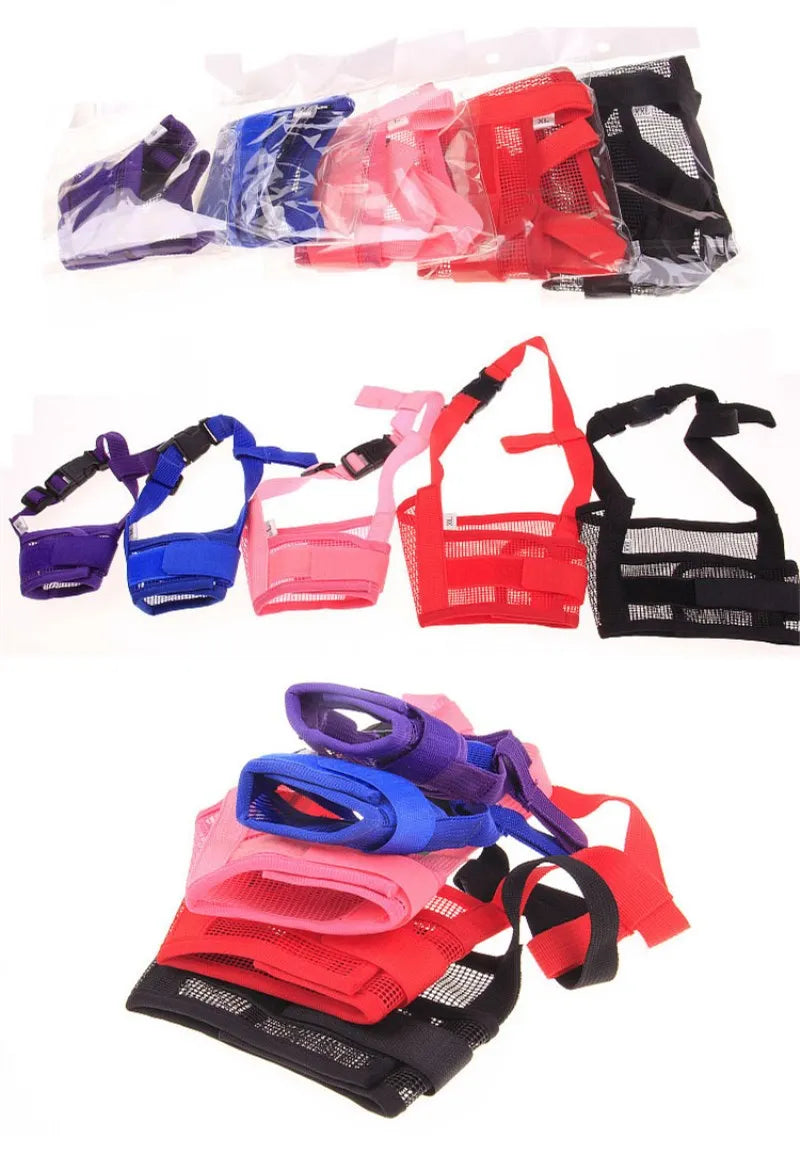 Muselière anti-aboiement pour petits et grands chien réglable