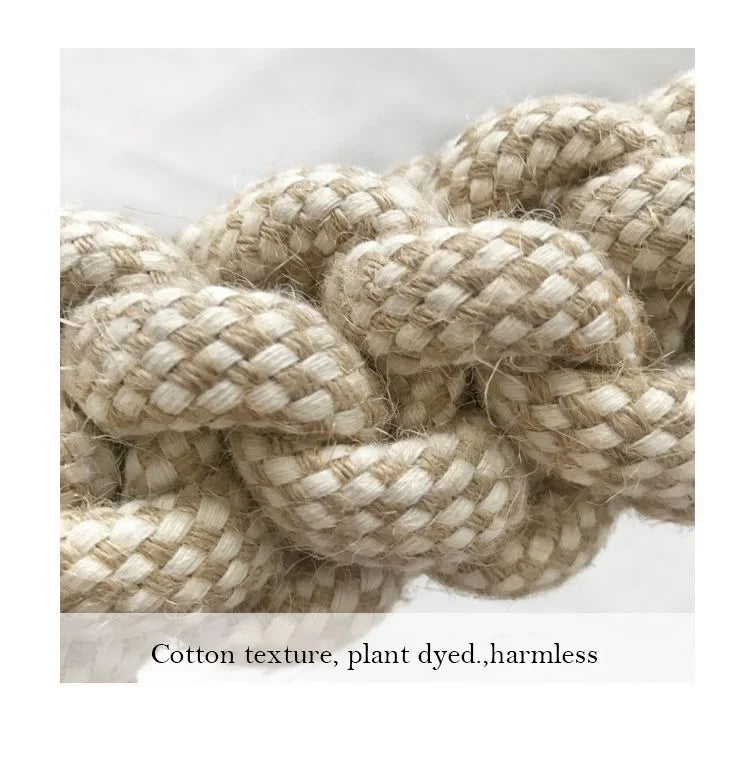 Jouets interactifs à nœuds pour chiens et chats