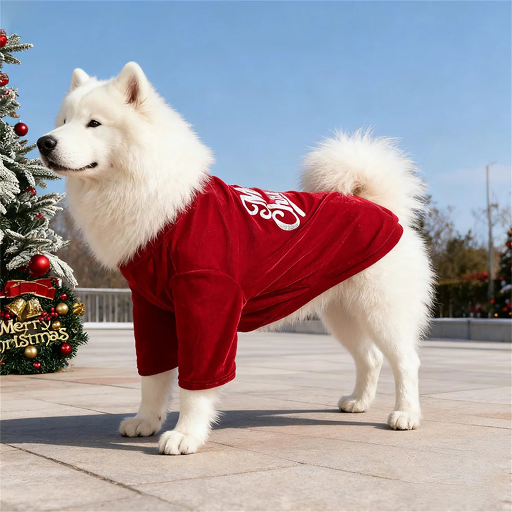 Vêtements chauds de Noël pour chiens