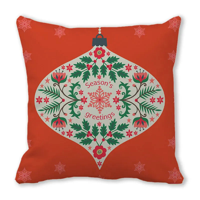 Housses de coussin imprimé en peluche