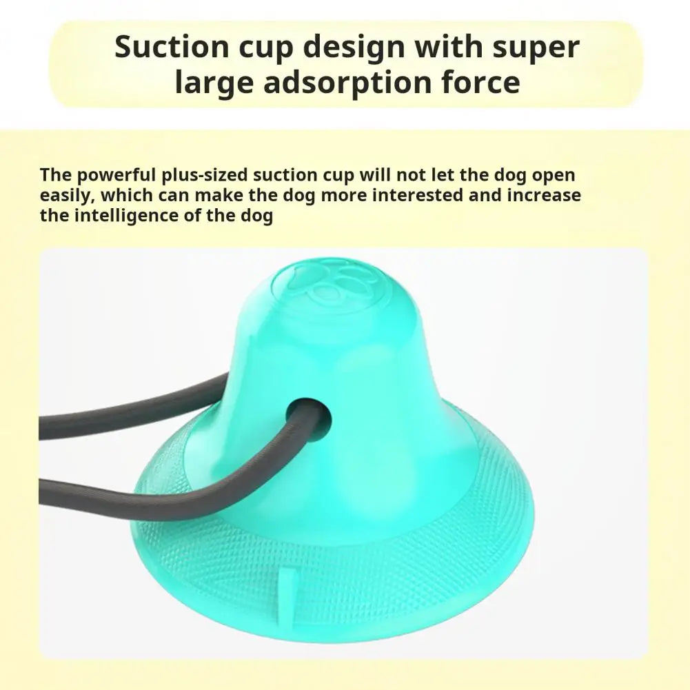Jouets à mâcher pour chien, jouet interactif à ventouse pour chien, jouet distributeur de friandises