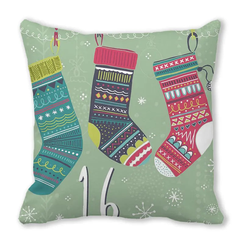 Housses de coussin imprimé en peluche