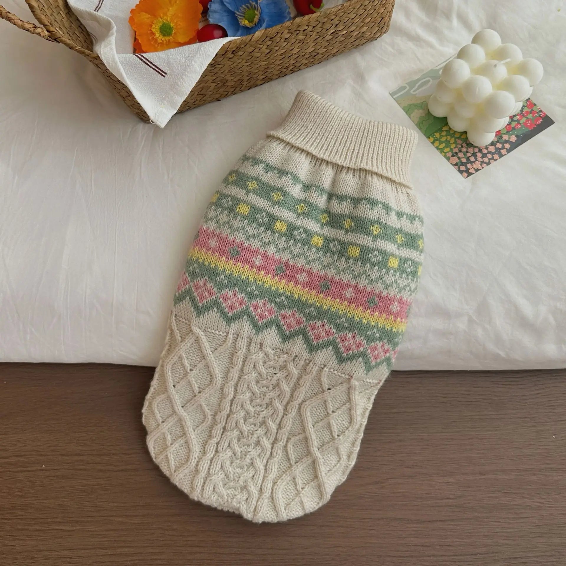 Vêtements chauds de Noël pour chiens et chats