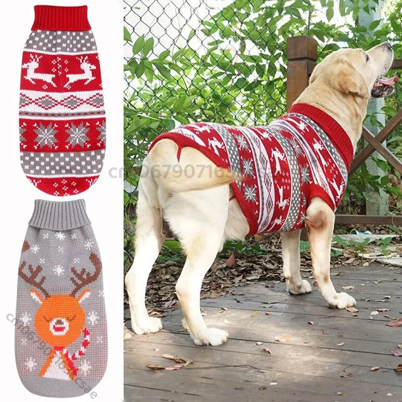 Vêtements chauds de Noël pour chiens