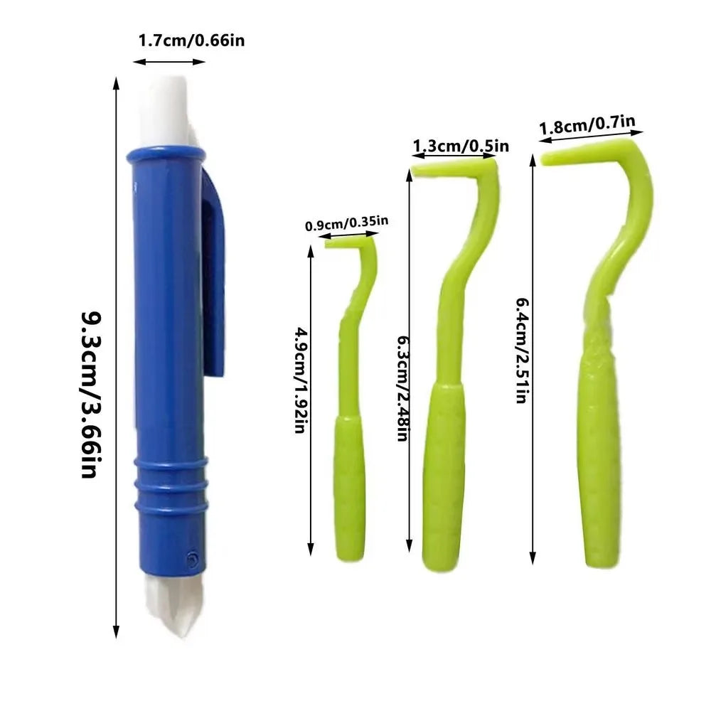 Kit de 4 outils pour retirer les puces et tiques des animaux de compagnie : pince à épiler, pince à épiler anti-acariens et anti-puces pour chiens, pince à épiler anti-puces et anti-tiques