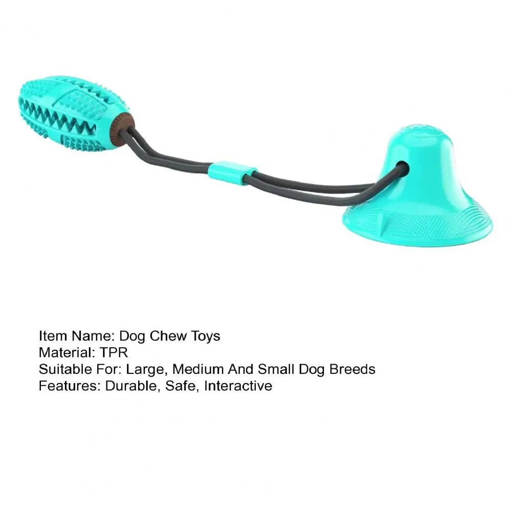 Jouets à mâcher pour chien, jouet interactif à ventouse pour chien, jouet distributeur de friandises