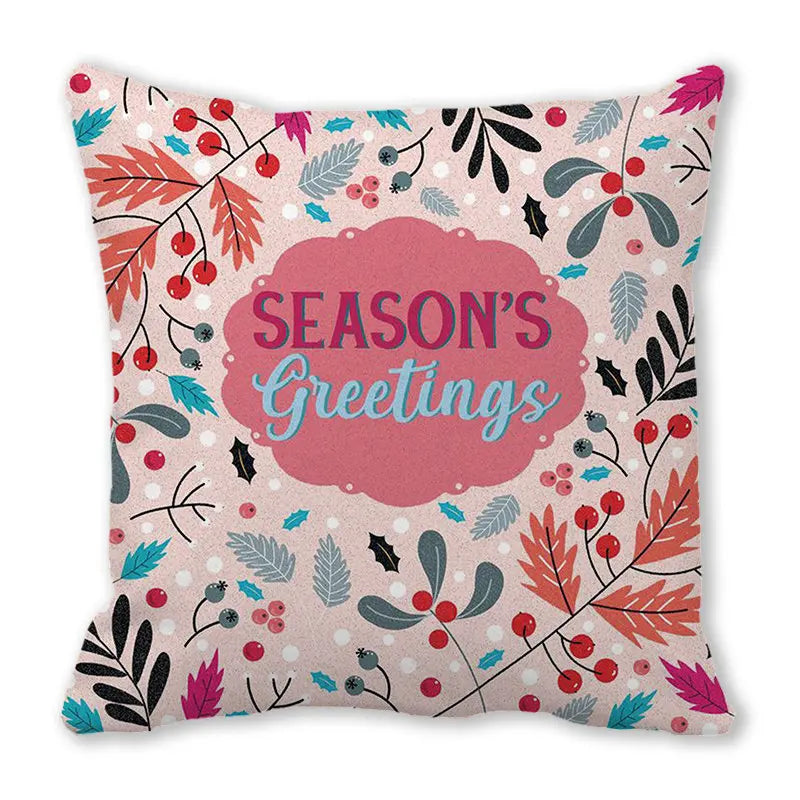 Housses de coussin imprimé en peluche