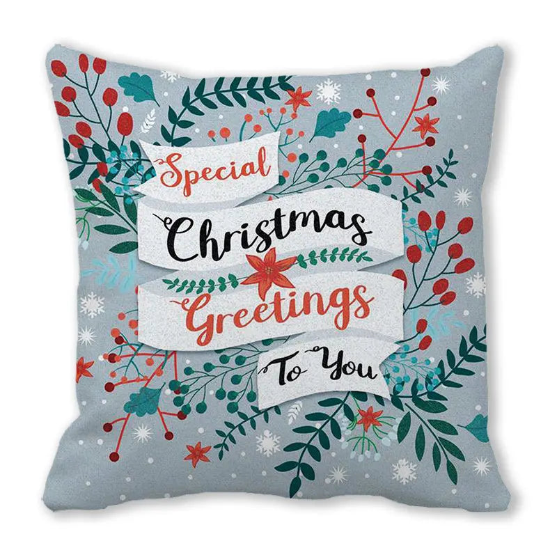 Housses de coussin imprimé en peluche