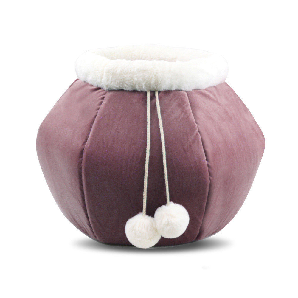 Panier-lit pliable et créatif  Lit en forme de poisson pour chiens et chats