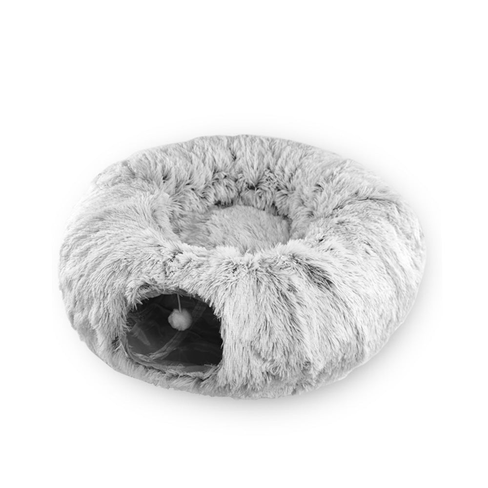 Lit - canapé lit - niche en peluche pour chat - lavable